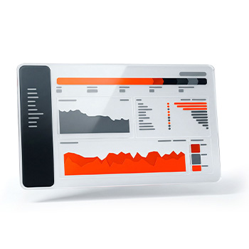 AI generated image of accounts receivables main dashboard