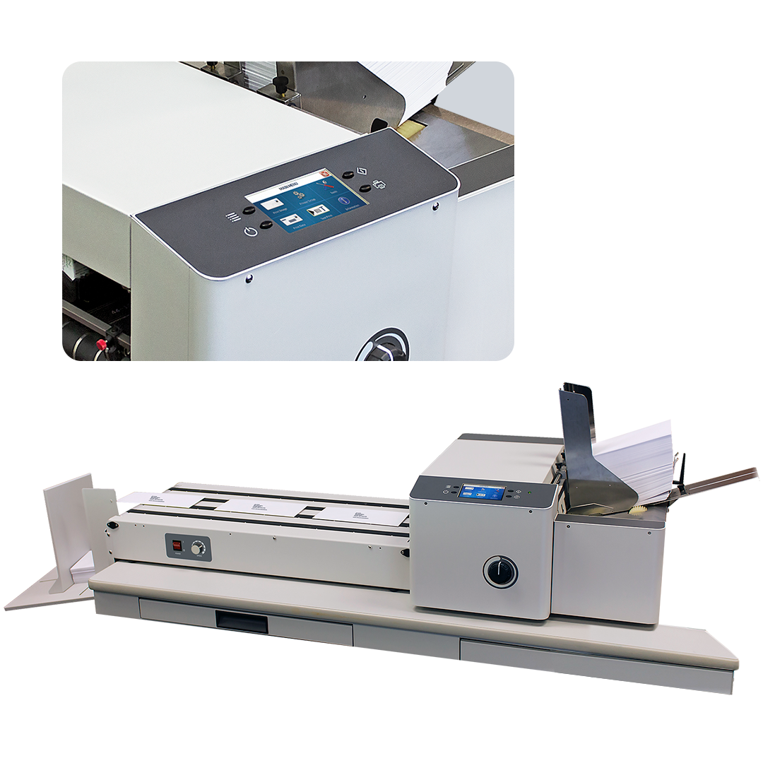 Placeholder image representing professional mail printing workflow.