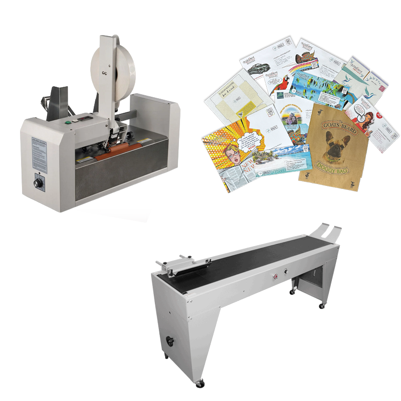 Placeholder image representing self-mailer preparation with the TA-12.