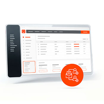 Generic Quadient Mailroom Software UI image
