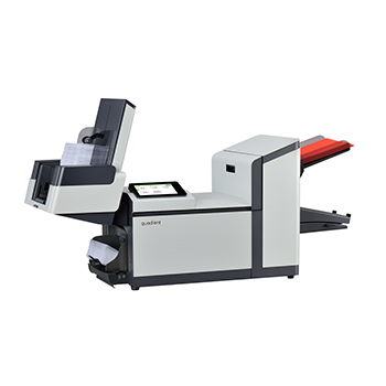 DS-64i folder inserter for higher mail volumes.