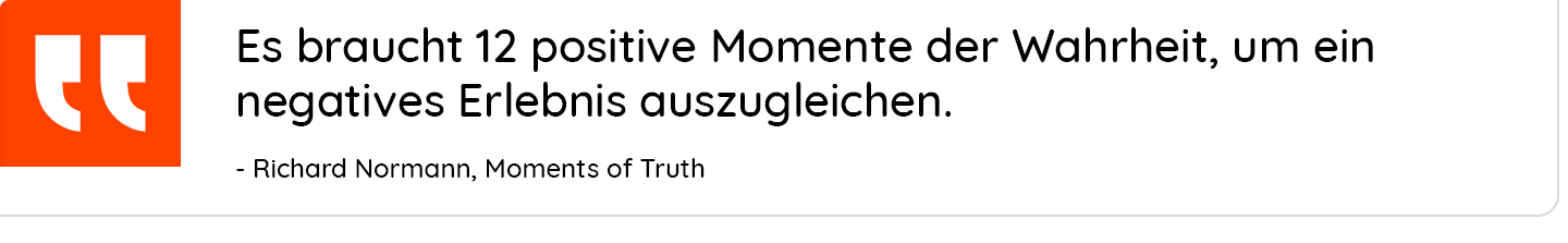 Es braucht 12 positive momente...