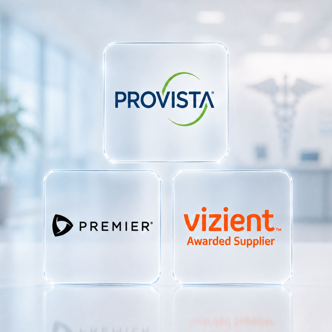 Provista, Premier GPO and Vizient lgoos