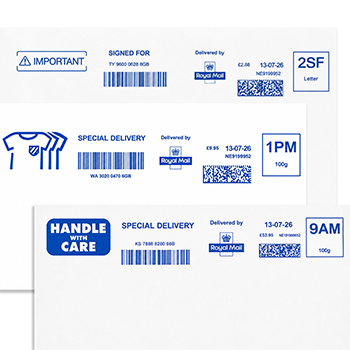 NeoSlogan stamp samples