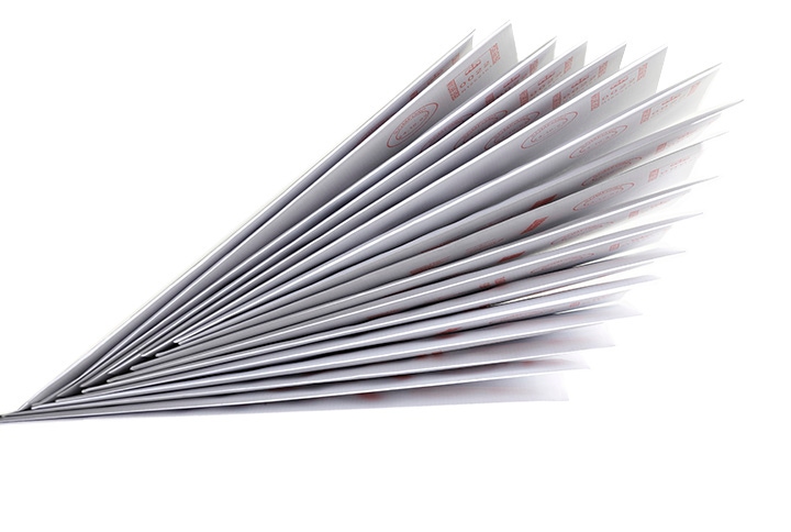 envelopes on white background