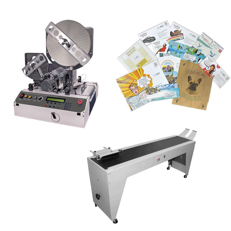 High-volume self-mailer production with the Quadient TA-30