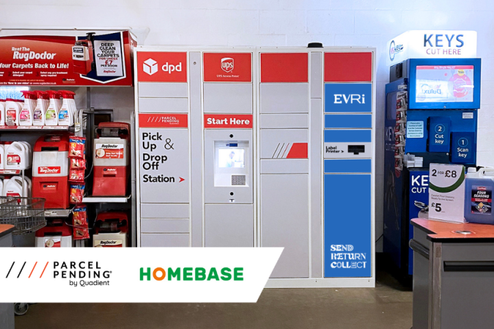 Homebase partners with Quadient to offer convenient delivery and returns solutions for customers