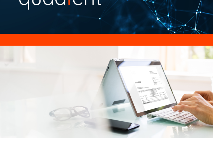 illustrative image with Serensia and Quadient logos