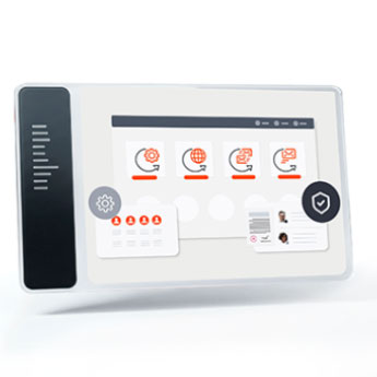 AI generated user interface mockup for Impress platform