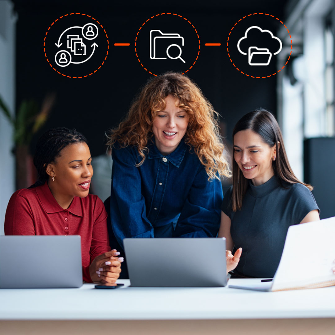 Electronic-Records-Management file sharing, search and storage