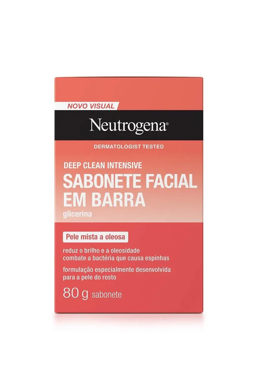 Sabonete Facial em Barra NEUTROGENA® Deep Clean Intensive