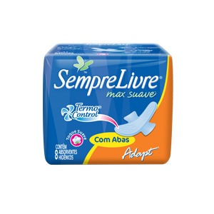 SEMPRE LIVRE® ADAPT® TERMO CONTROL SUAVE COM ABAS