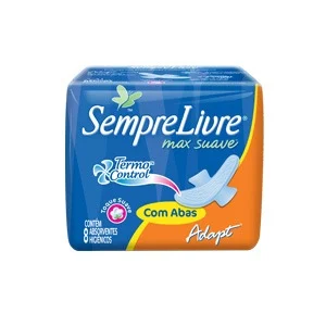 SEMPRE LIVRE® ADAPT® TERMO CONTROL SUAVE COM ABAS