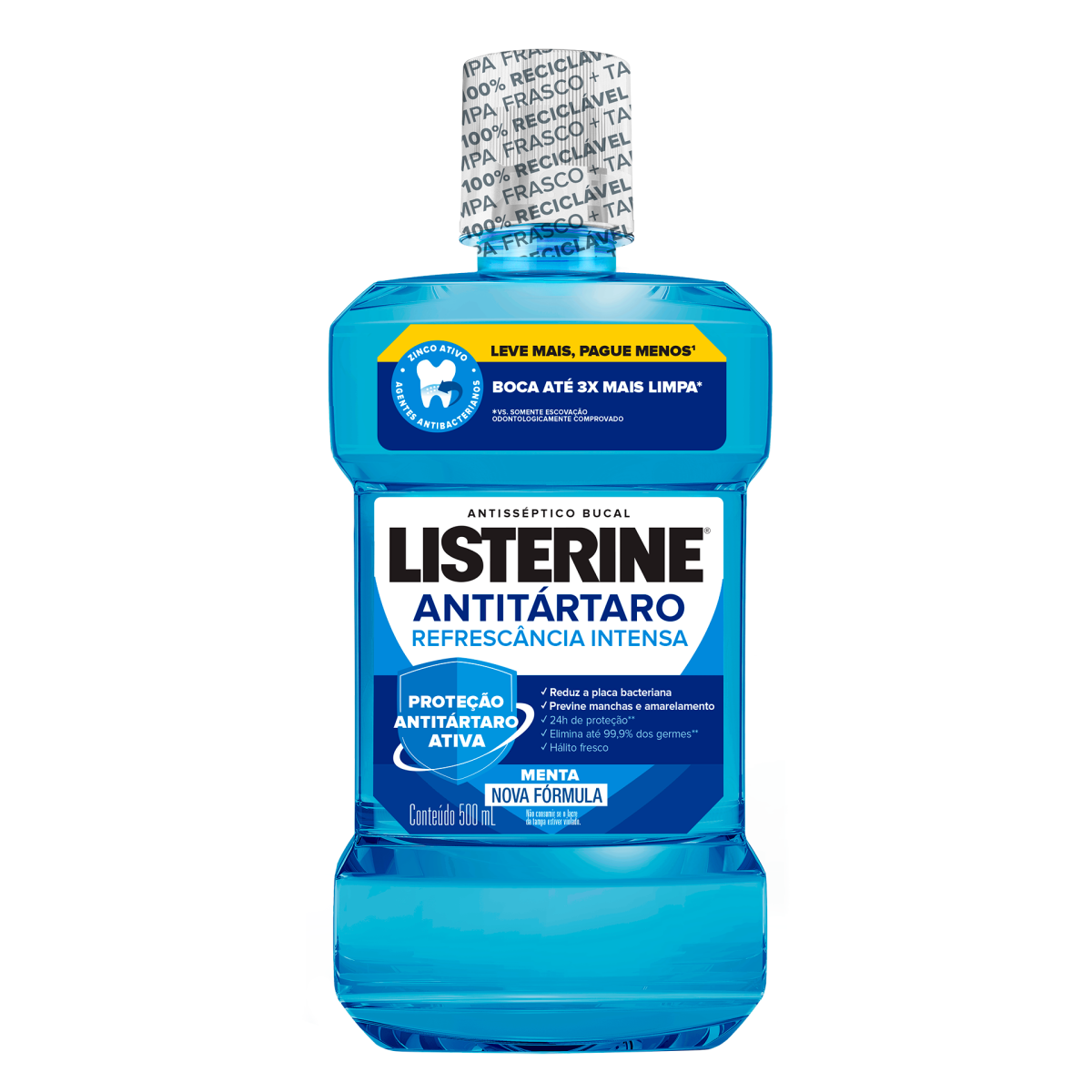 LISTERINE® ANTITÁRTARO REFRESCÃNCIA INTENSA