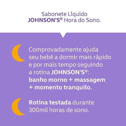 JOHNSON’S® Sabonete Líquido Hora Do Sono 