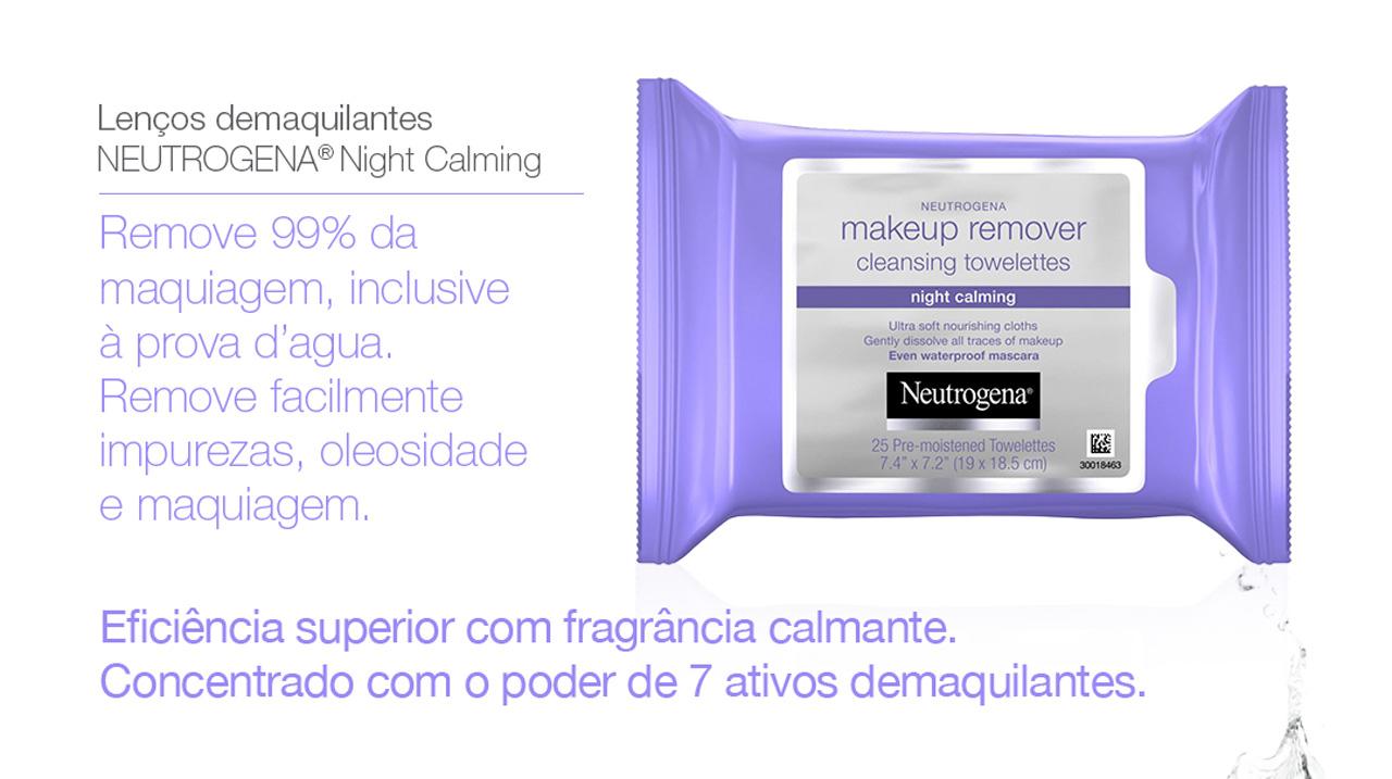 Lenços demaquilantes Night Calming