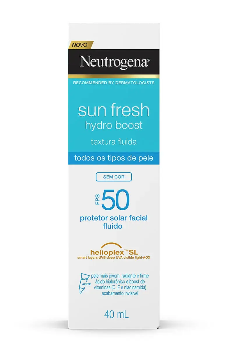 NEUTROGENA SUN FRESH® Hydro Boost FPS 50 Sem Cor - img 1