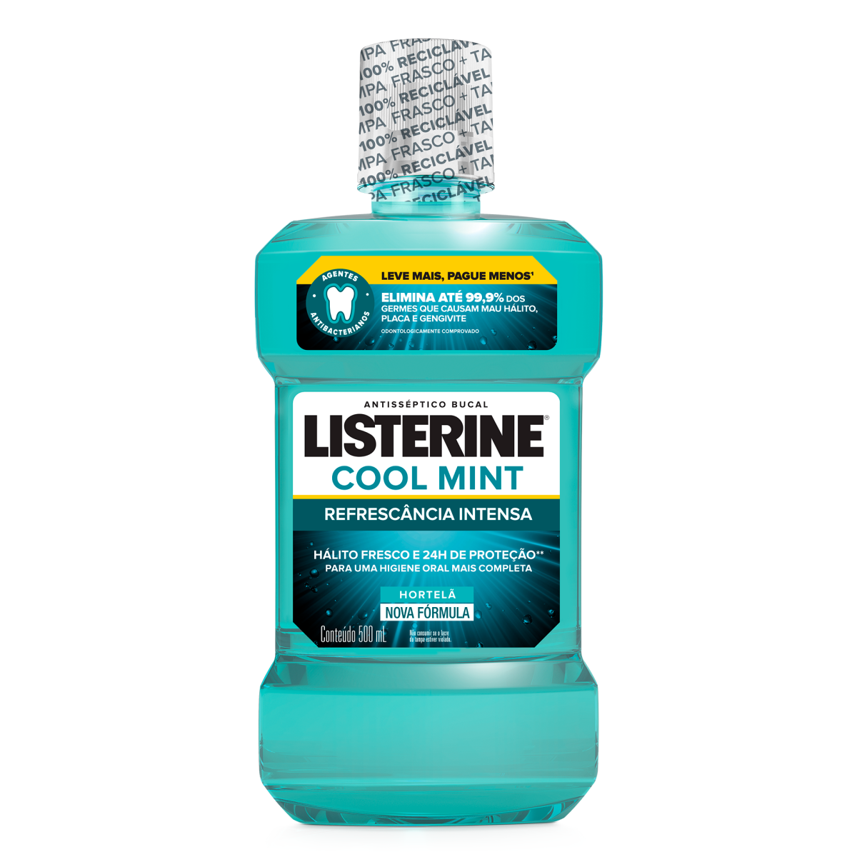 LISTERINE® COOL MINT REFRESCÂNCIA INTENSA