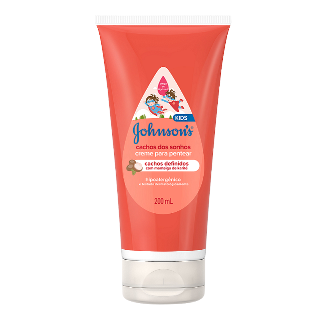 JOHNSON’S® Creme para Pentear Cachos dos Sonhos