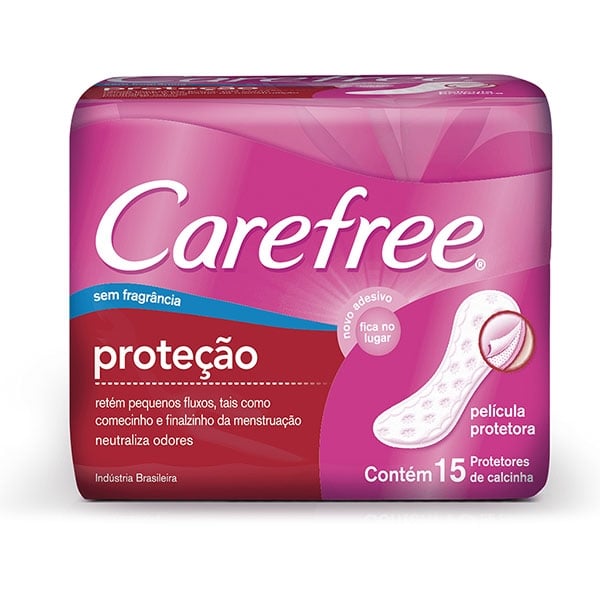 Carefree® Proteção Sem Fragrância