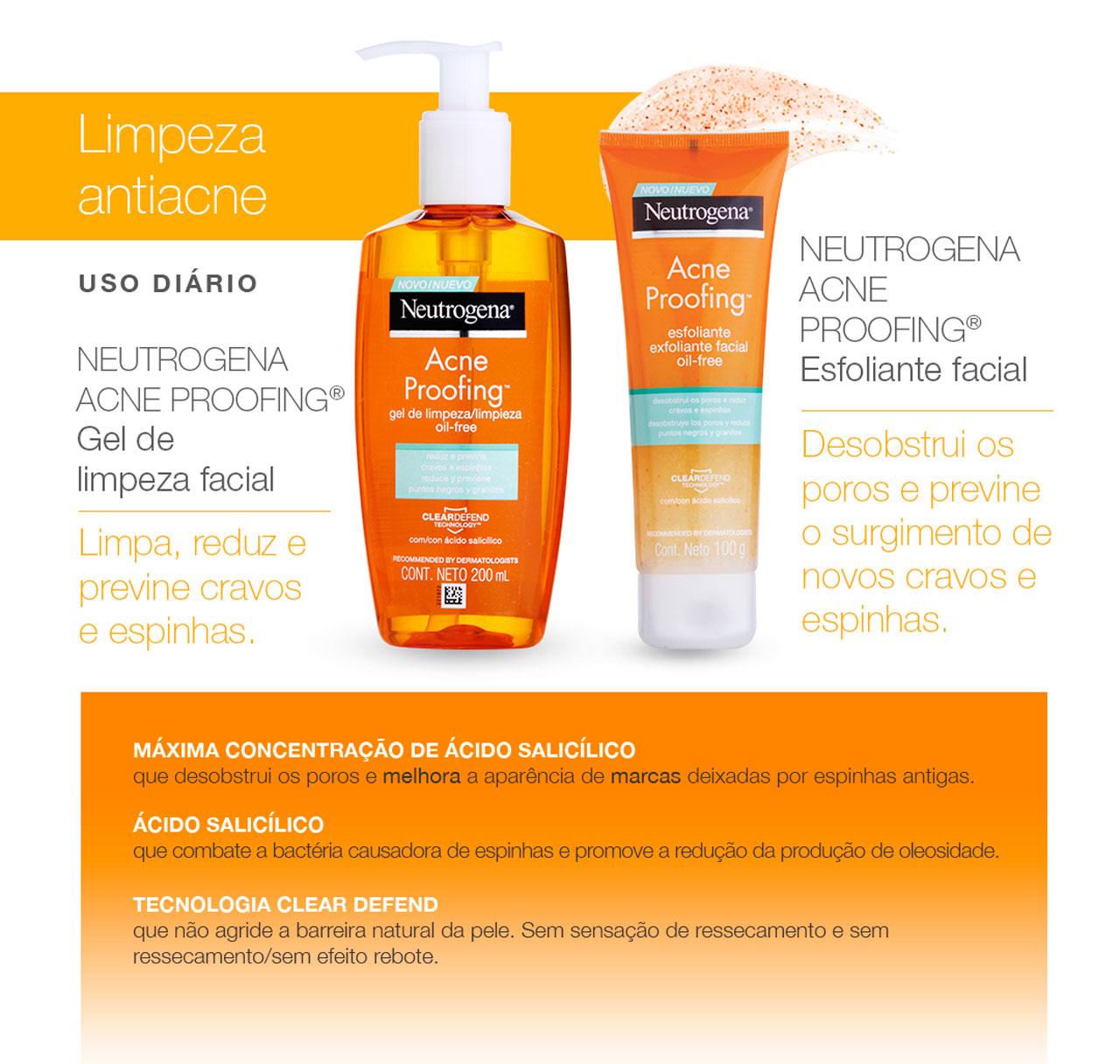 Limpeza antiacne