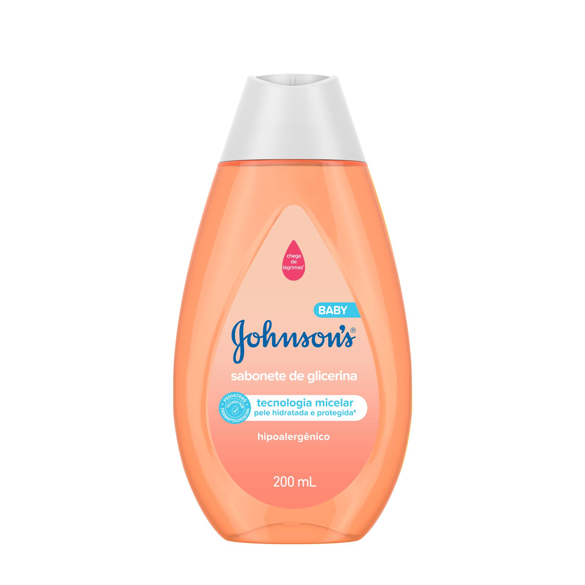 Johnson's® Sabonete Líquido de Glicerina Da Cabeça aos Pés