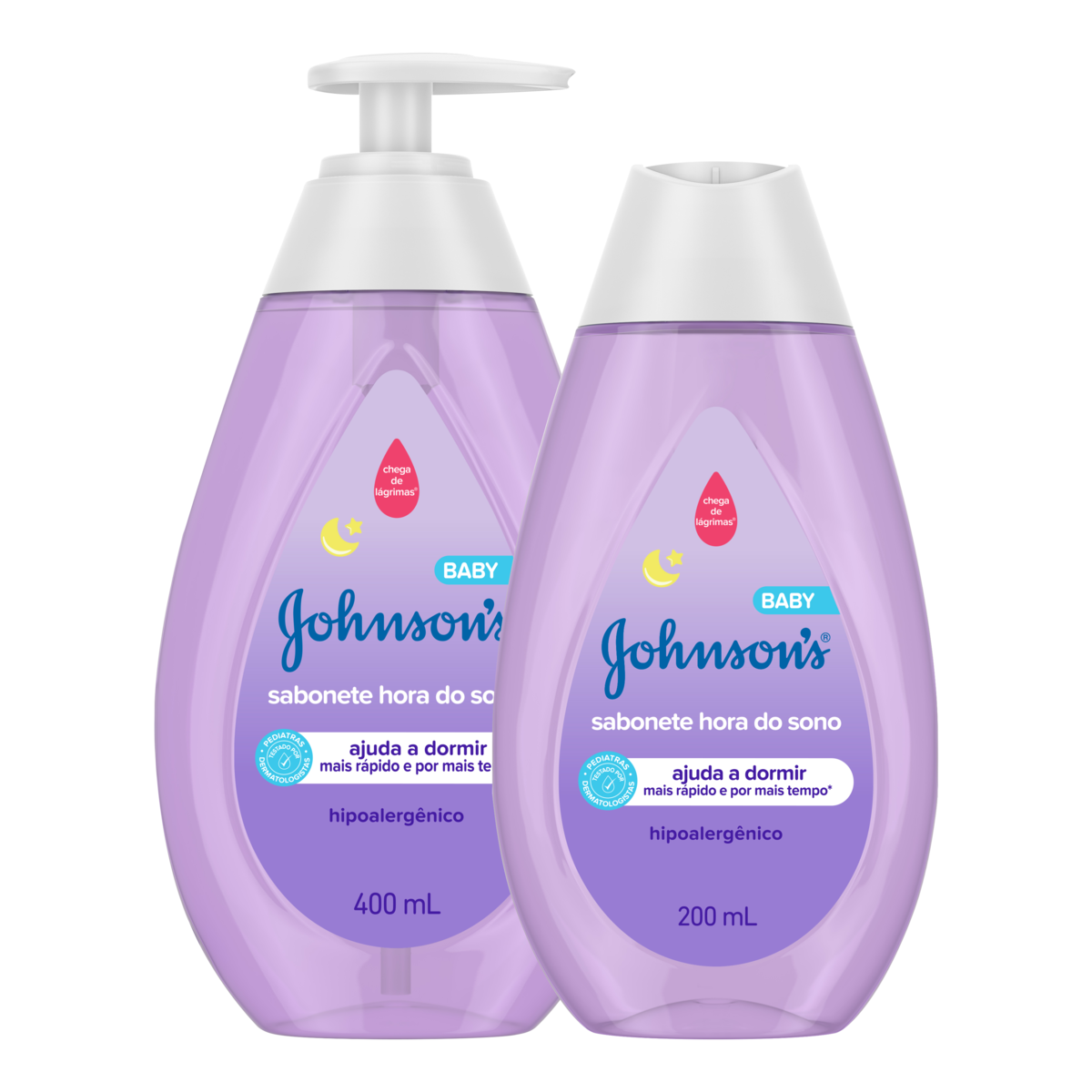 JOHNSON’S® Sabonete Líquido Hora Do Sono 400ml