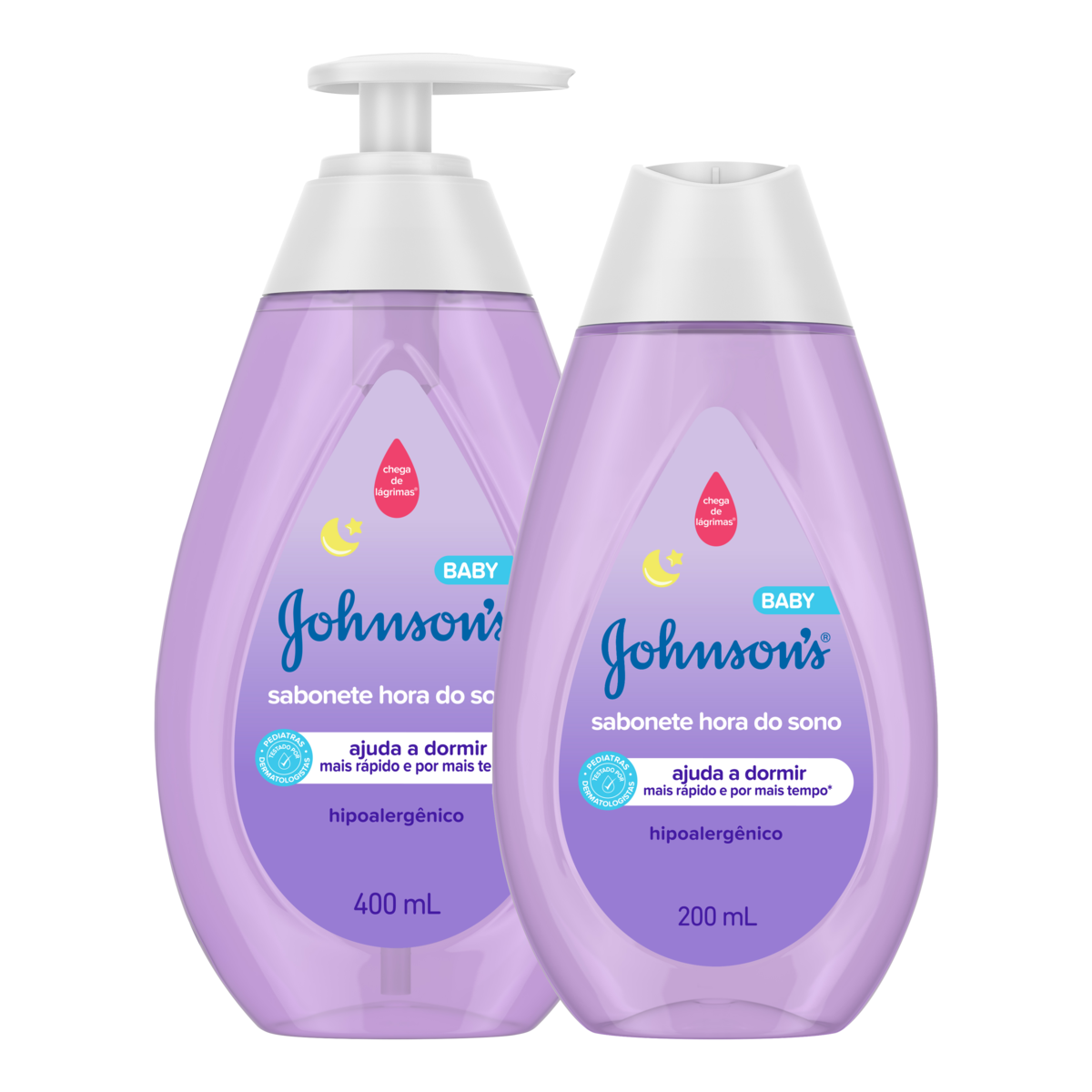 JOHNSON’S® Sabonete Líquido Hora Do Sono 400ml