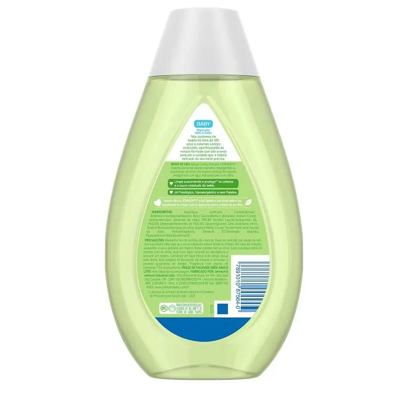 JOHNSON’S® Shampoo Cabelos Claros 400 ml
