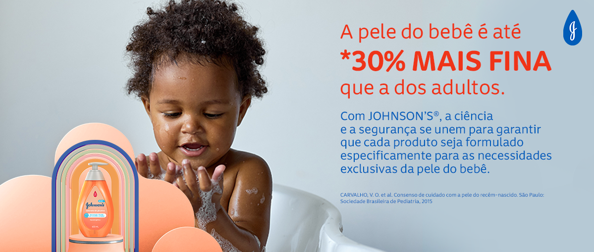 A pele do bebê é 30% mais fina que a dos adultos