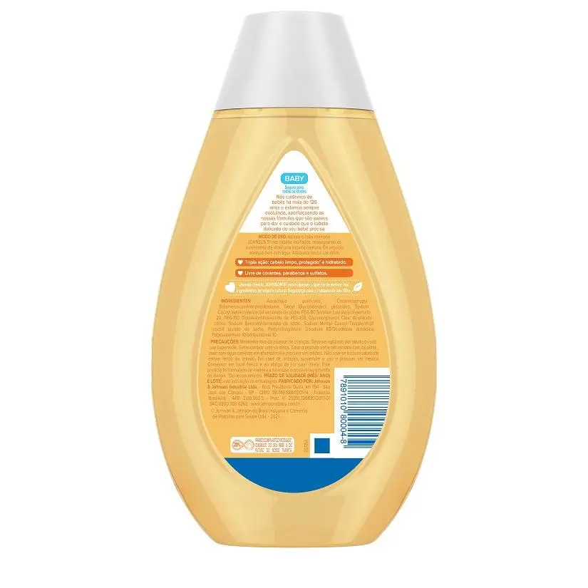 JOHNSON’S® Shampoo de Glicerina 400ml