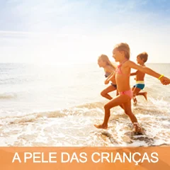 A pele das crianças 