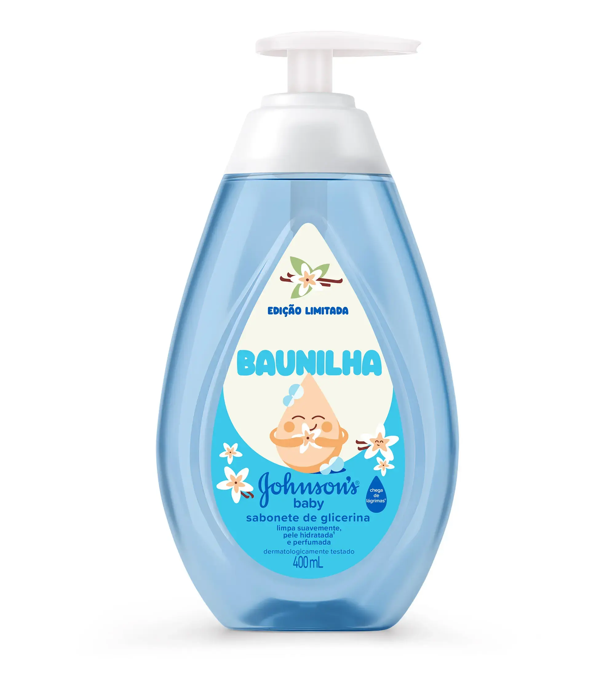 Sabonete Líquido de Glicerina Baunilha JOHNSON'S® Baby 400mL