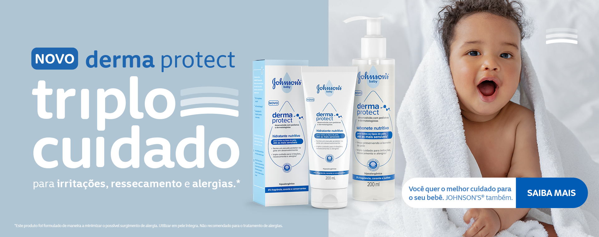 Nova linha Derma Protect