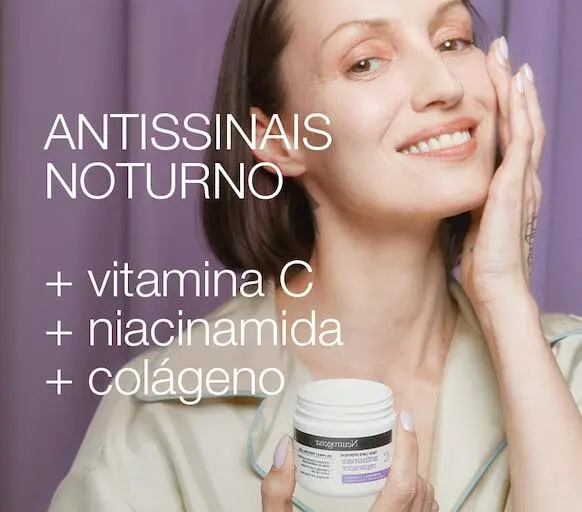 Antissinais Noturno +vitamina C +niacinamida +colágeno