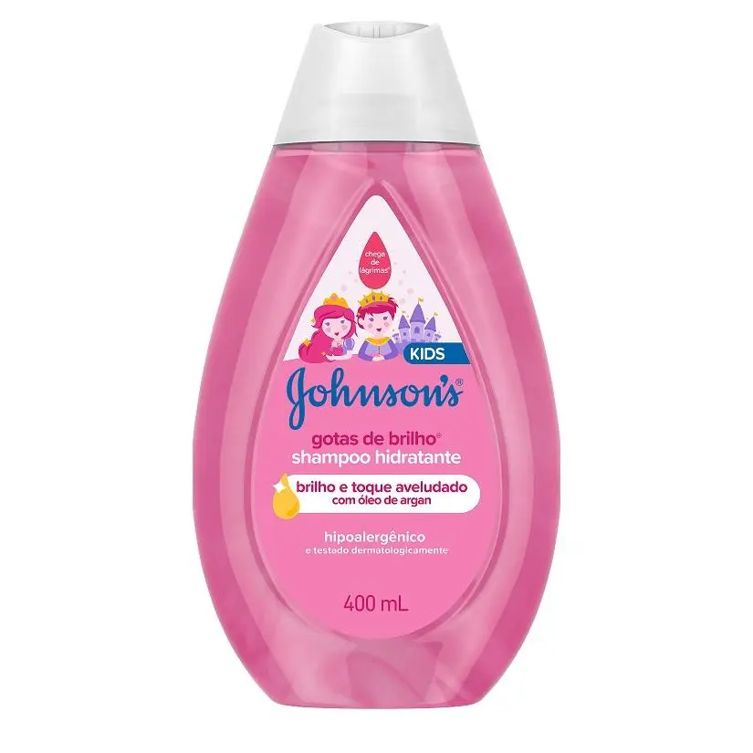 JOHNSON’S® Shampoo Gotas de Brilho 400ml