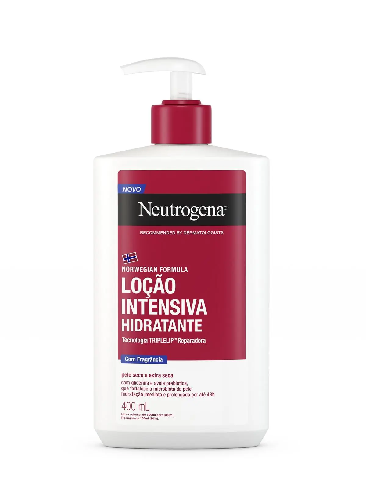 Hidratante Corporal Intensivo NEUTROGENA® Norwegian com fragrância - 400ml