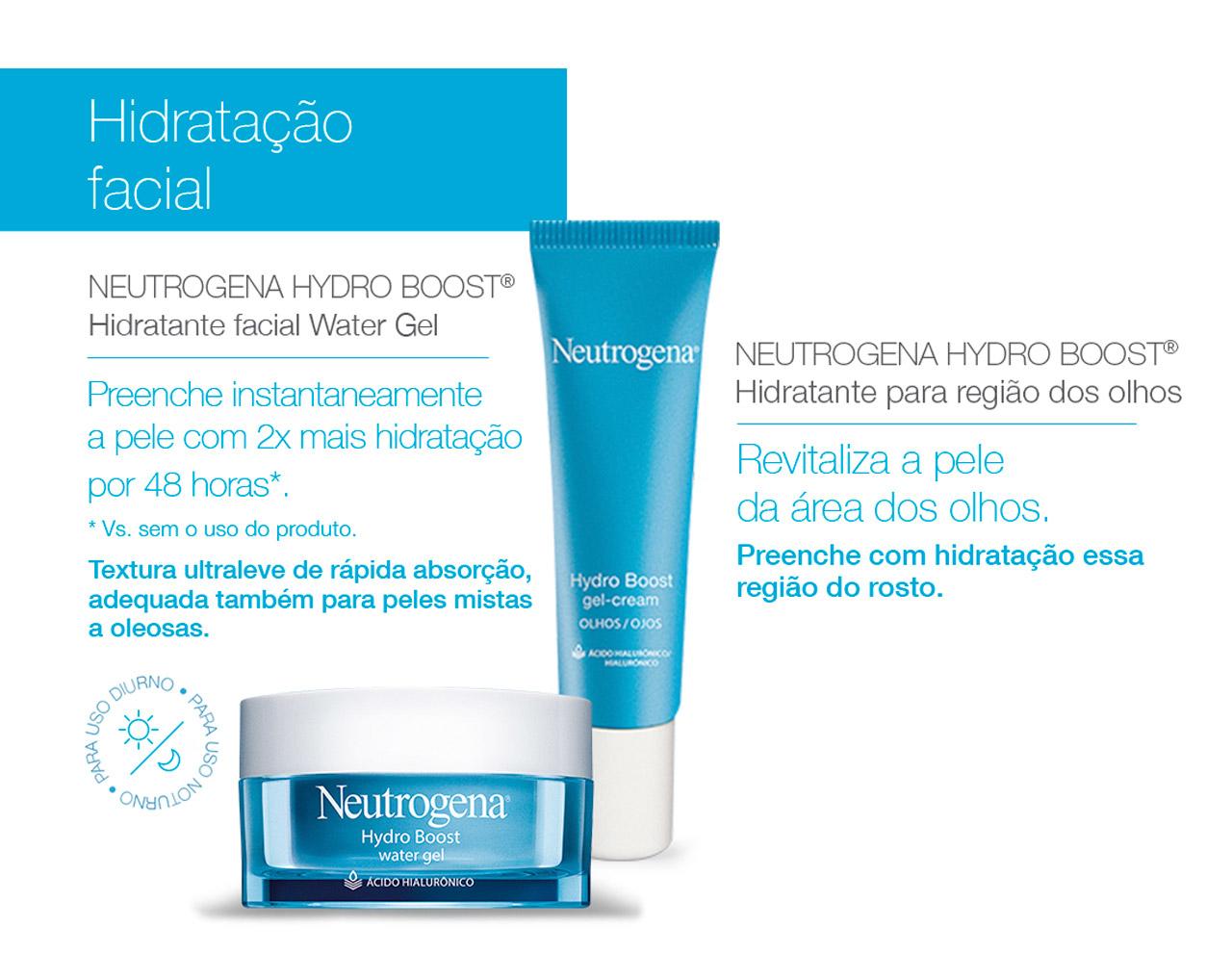 Hidratação facial