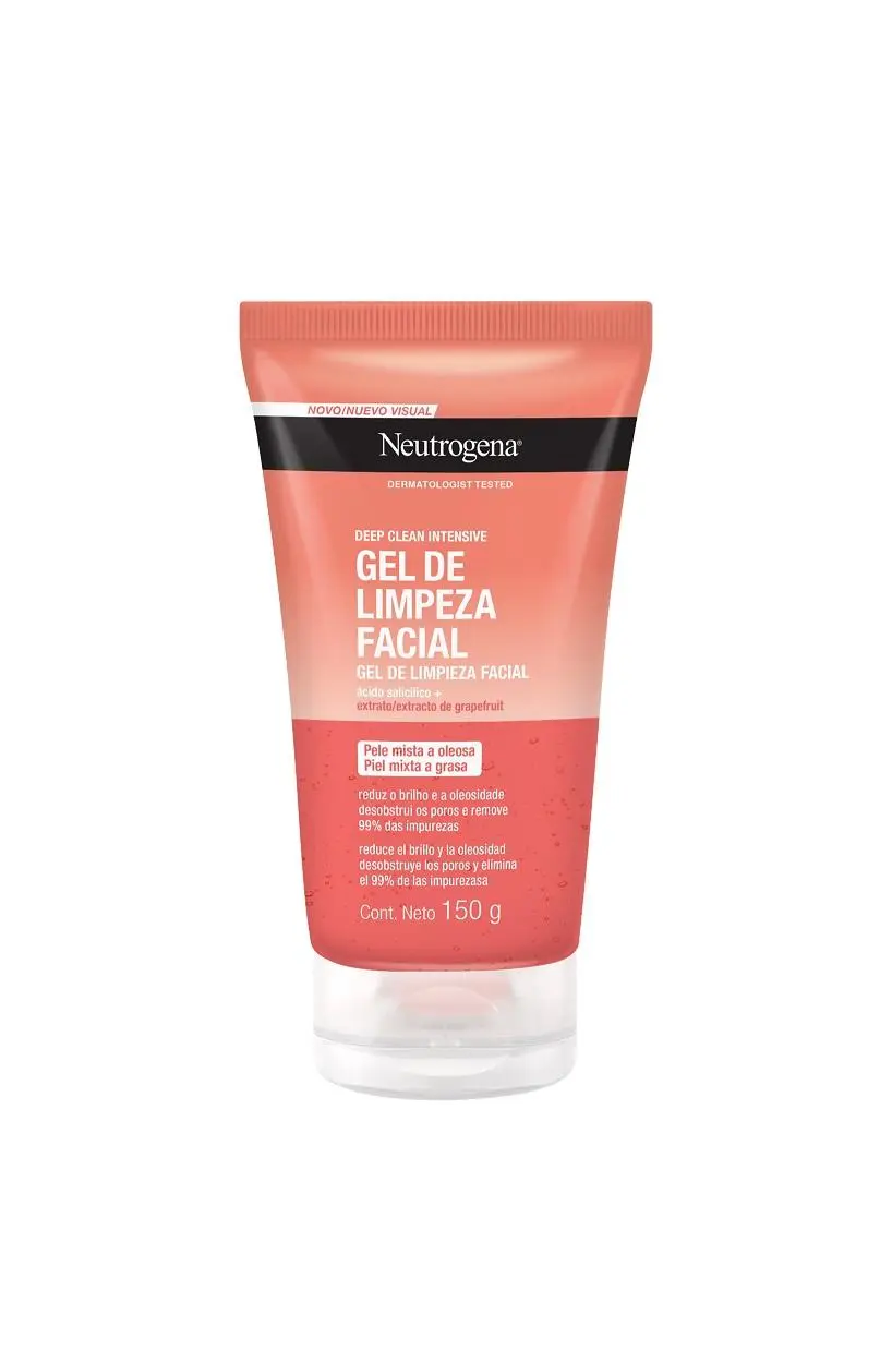 Gel de Limpeza Facial NEUTROGENA® Deep Clean Intensive Grapefruit