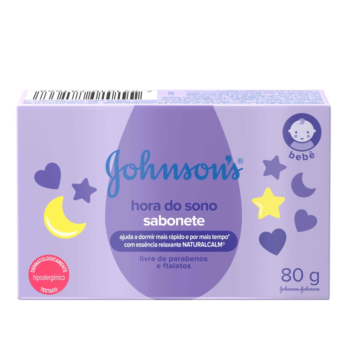 JOHNSON’S® Sabonete em Barra Hora do Sono