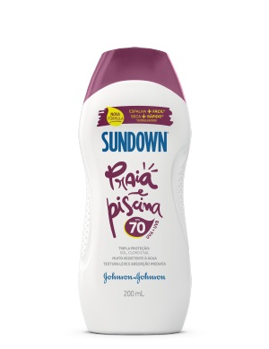 SUNDOWN® Praia e Piscina FPS 70