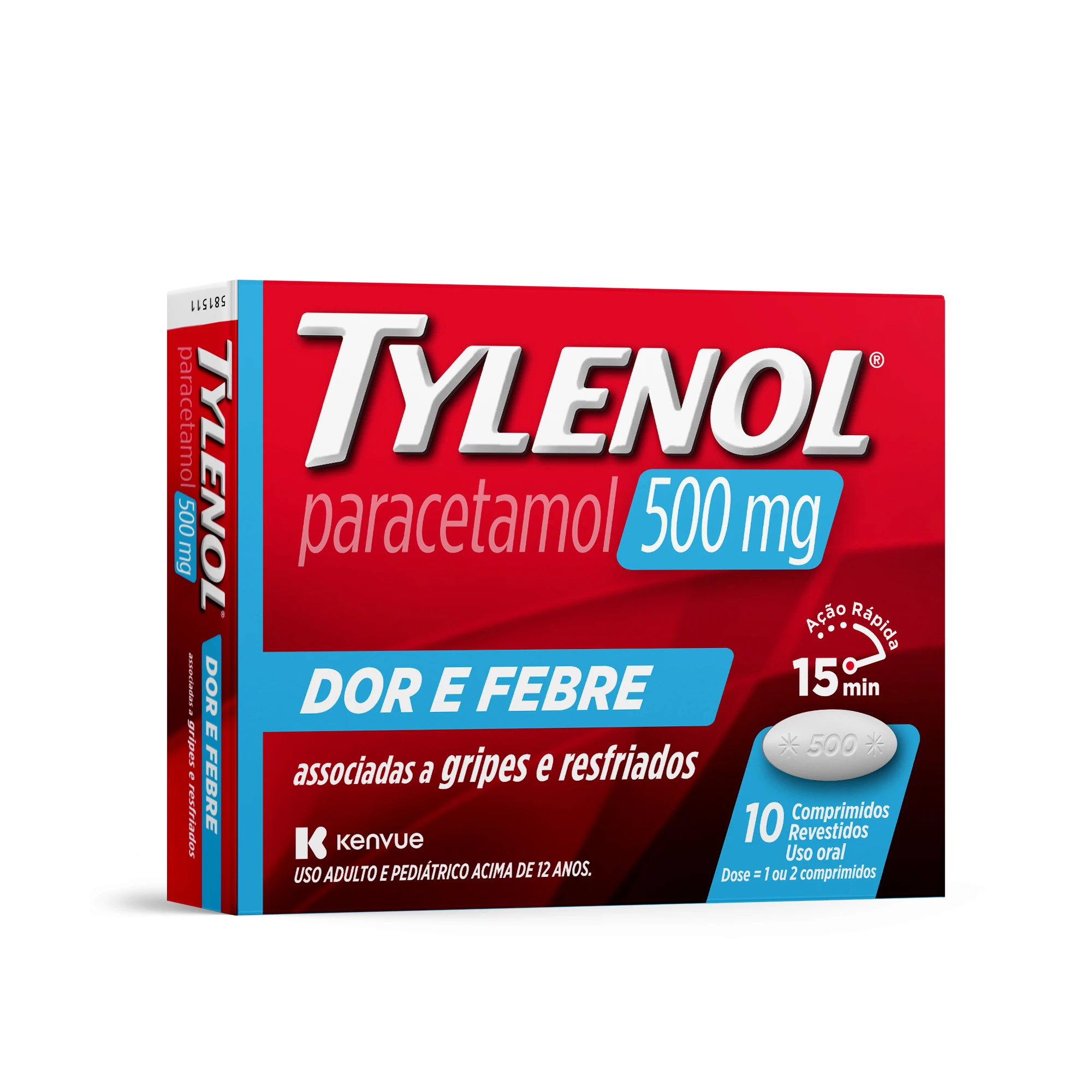 Tylenol Dor e Febre