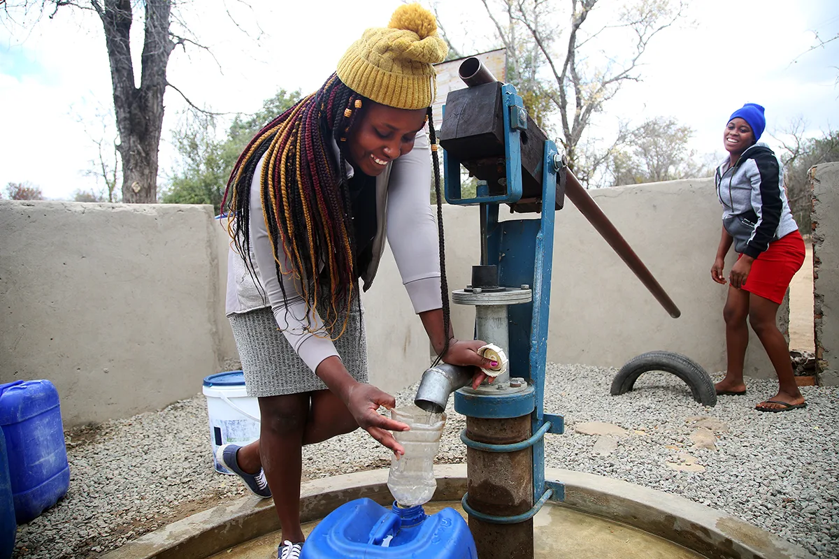 Mit Aktion gegen den Hunger und Fundifix sorgt share für besseren Zugang zu Trinkwasser.