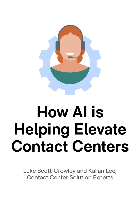How AI is Helping Elevate Contact Centers