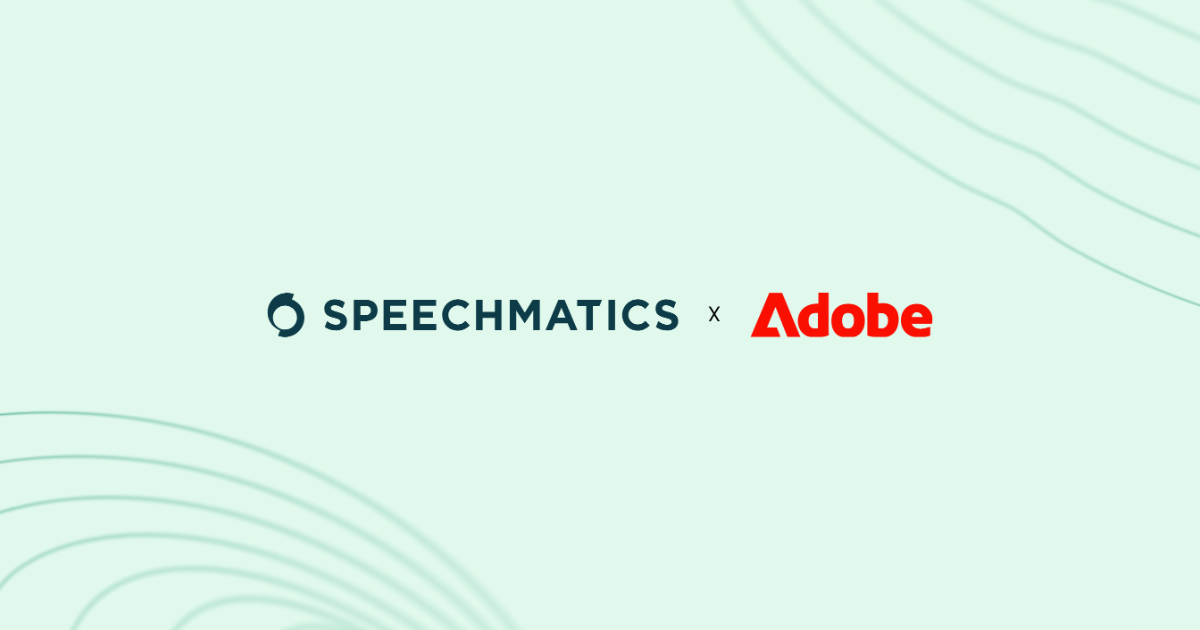 Adobe and Speechmatics bring offline speech recognition to Premiere