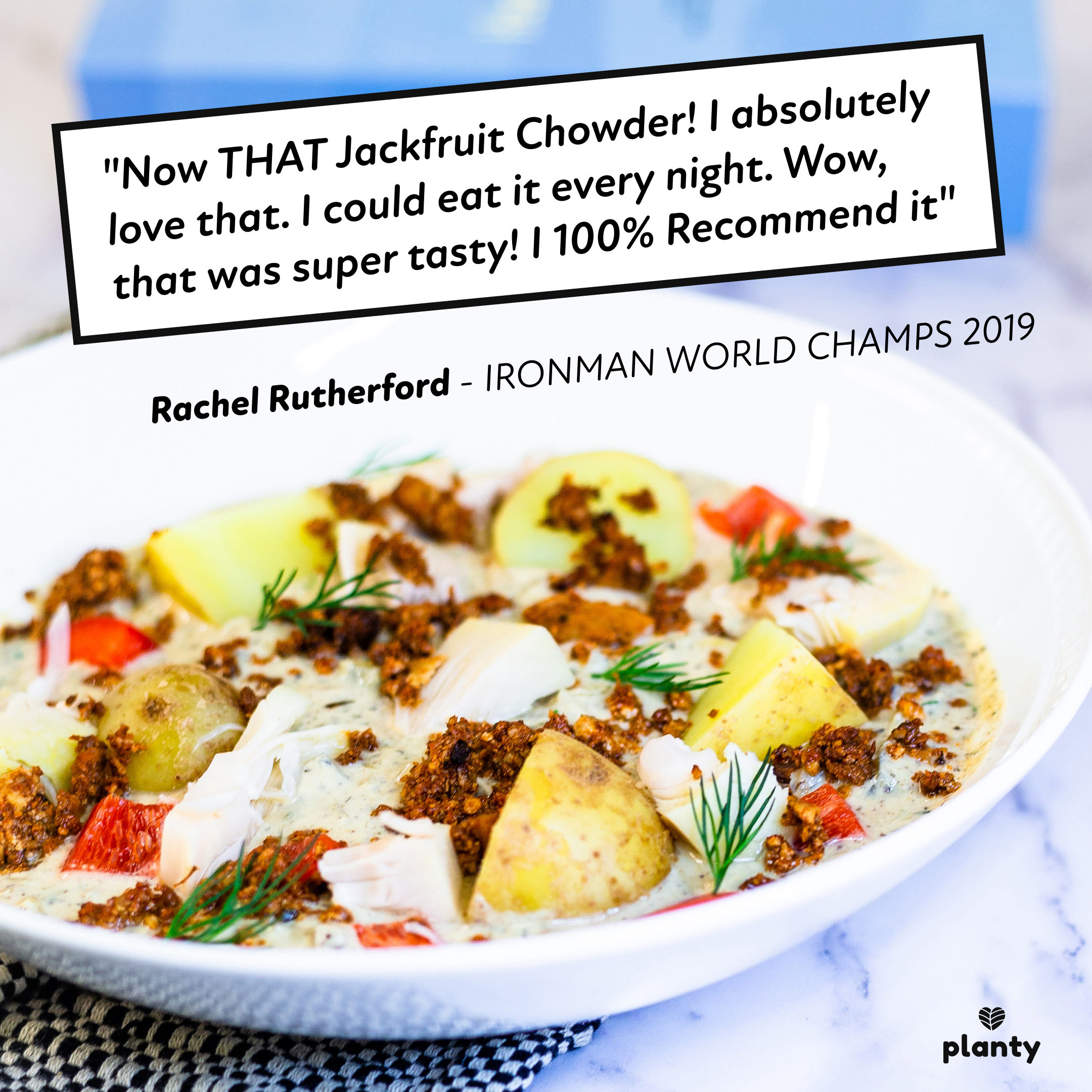 3. Jackfruit Chowder