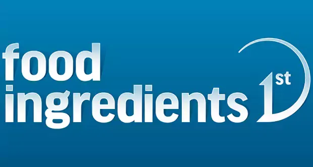 On a blue background the text: food ingredients 1st is mentioned