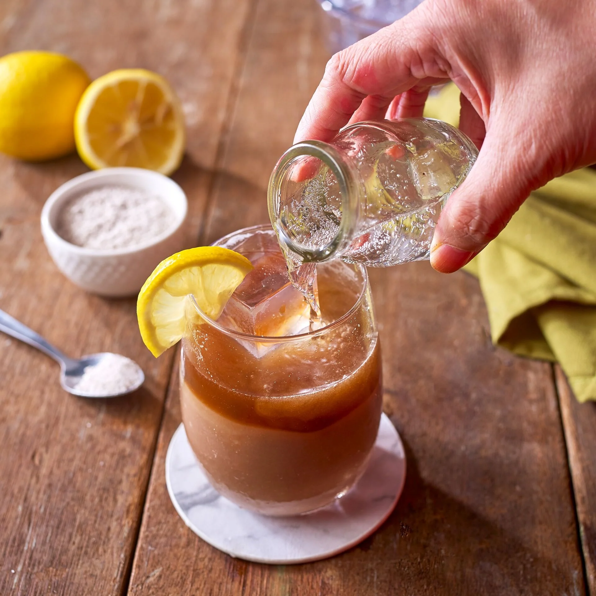 Green coffee cocreate