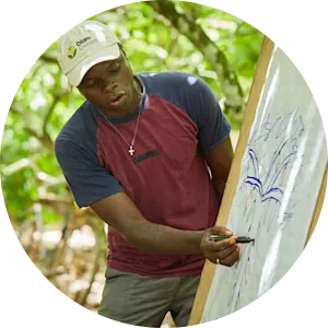 20 year anniversary of cocoa sustainability at ofi - timeline card 2010 image