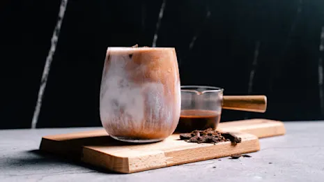 Large-Fresh milky hot chocolate 